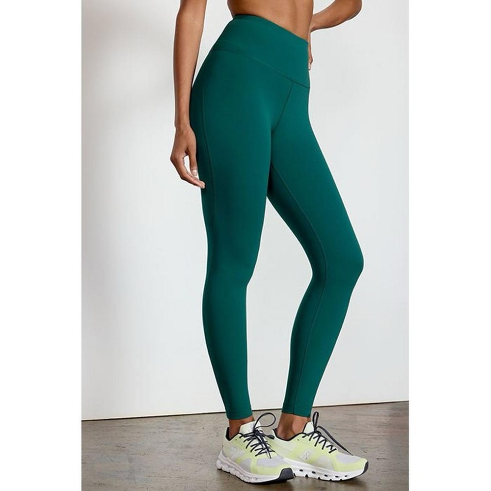 Athleta x Alicia Keys Womens Elation Tights Size Medium Green Athletic Active